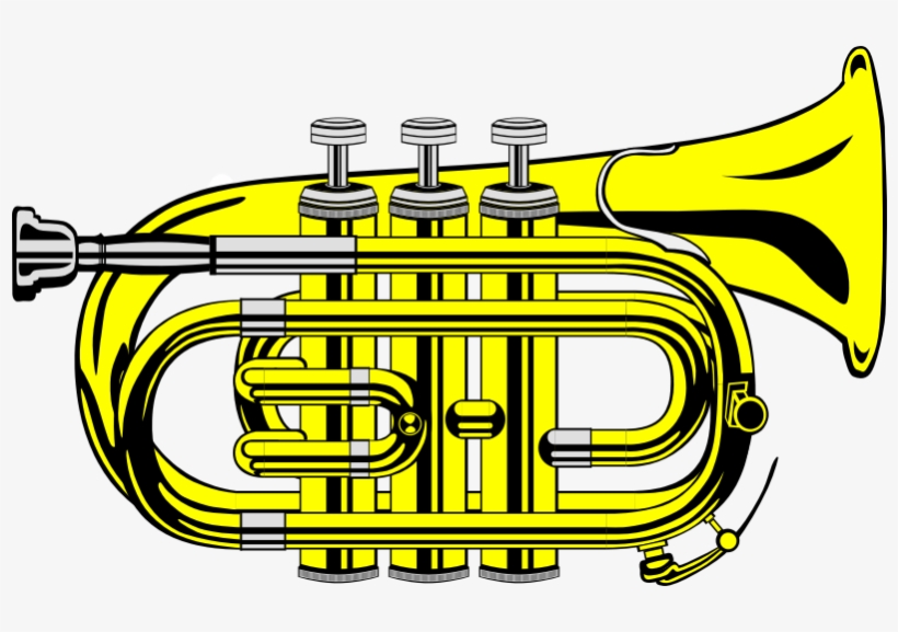 Clipart - Pocket Trumpet - Peter Ram All Ah We, transparent png download