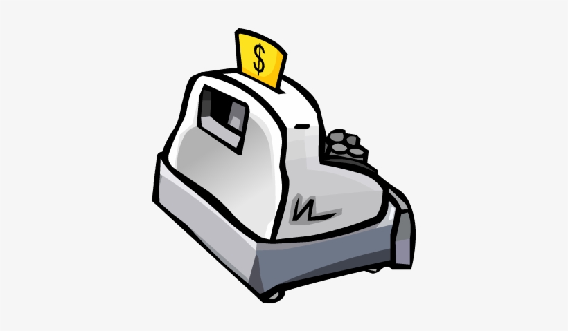 Rooms Shop 2006 Cash Register - Cash Register Transparent, transparent png download