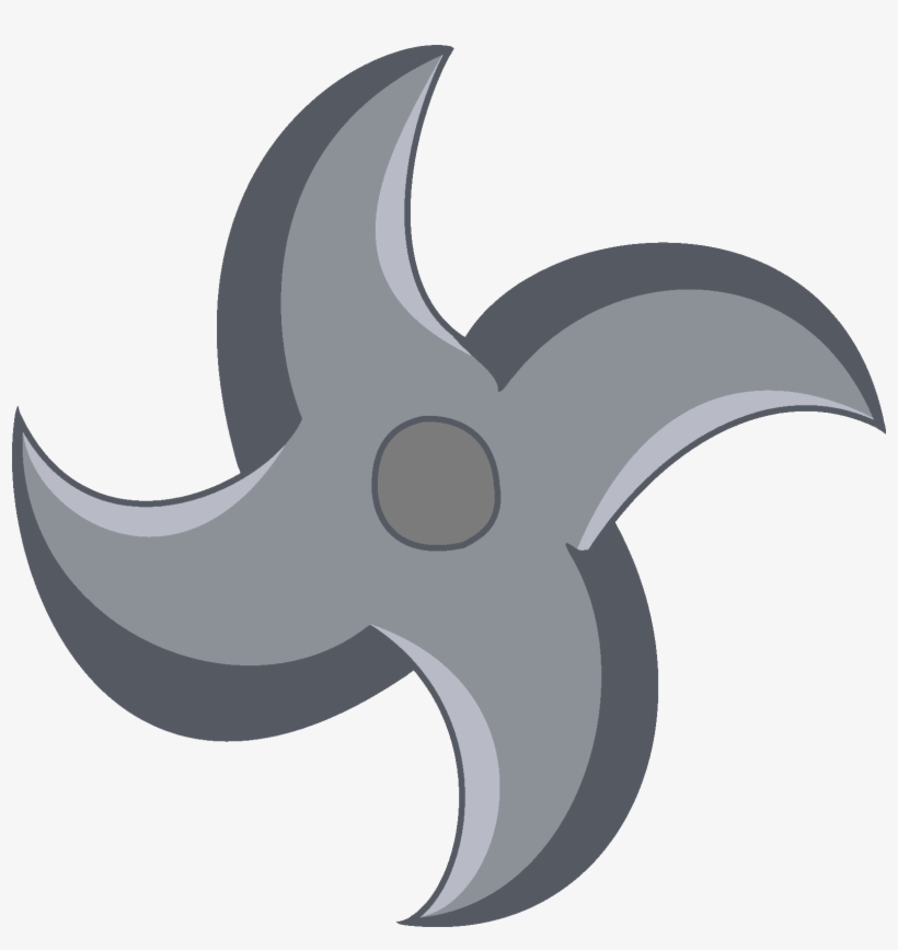 Ninja Star - We Bare Bears Ice Bear Weapons, transparent png download