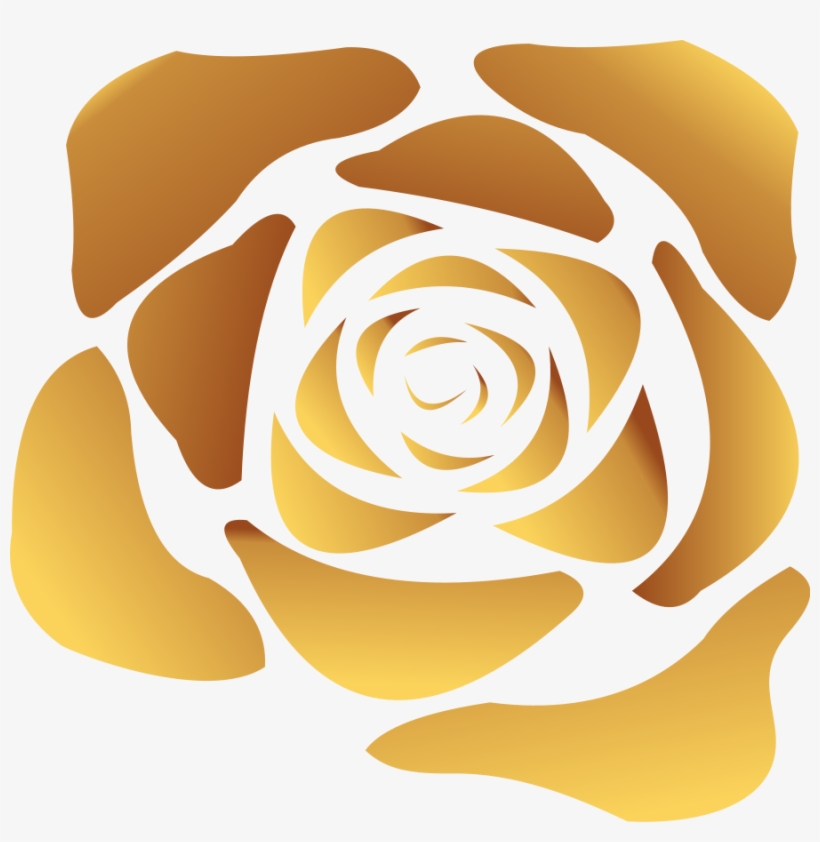 Pink Rose Clipart Orange Rose - Rose Clipart Vector Png, transparent png download