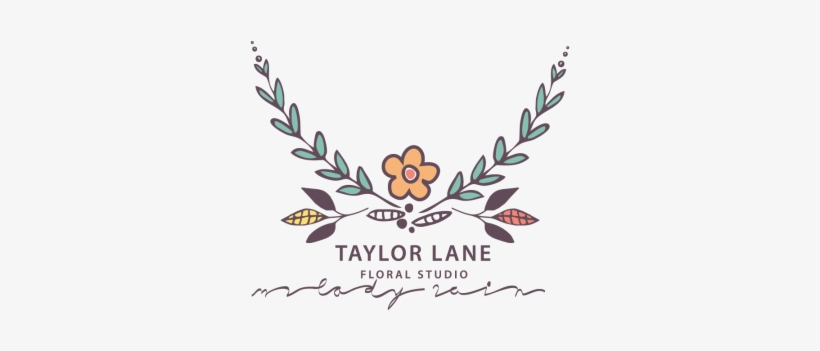 Handcrafts Floral Logo, Ornament, Logo, Decorative - 手繪 Logo, transparent png download