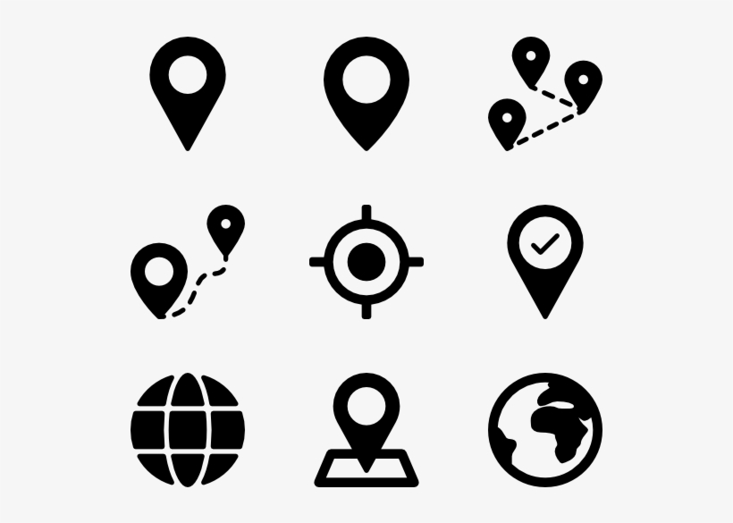 Free Icons Designed By Those Flaticon Maps - Location Png, transparent png download