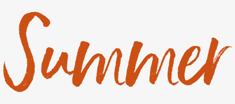 Summer - Calligraphy, transparent png download