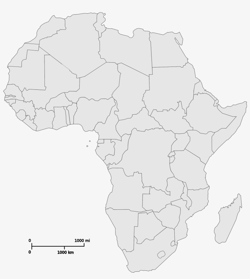 Africa Map Png Africa Map Wikimedia Png Image Transparent Png Free Download On Seekpng Map Of Africa Png