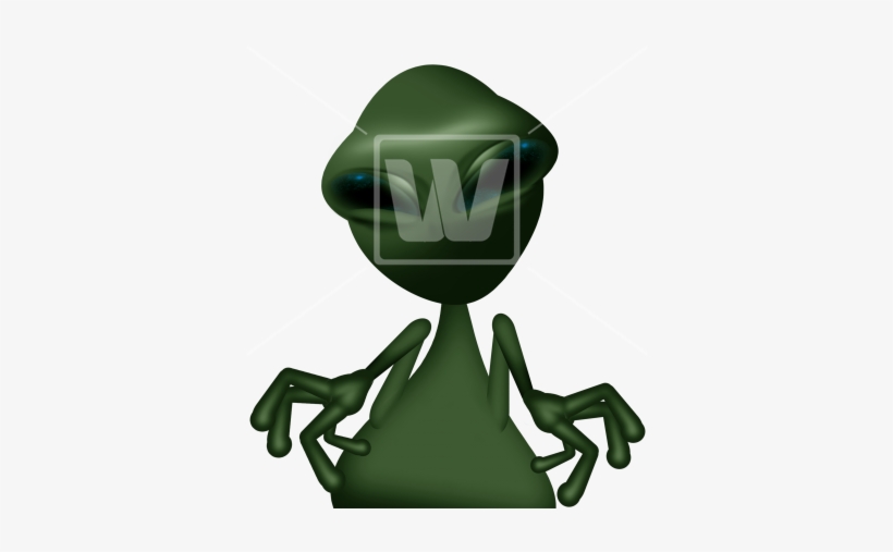 Green Alien - Portable Network Graphics, transparent png download