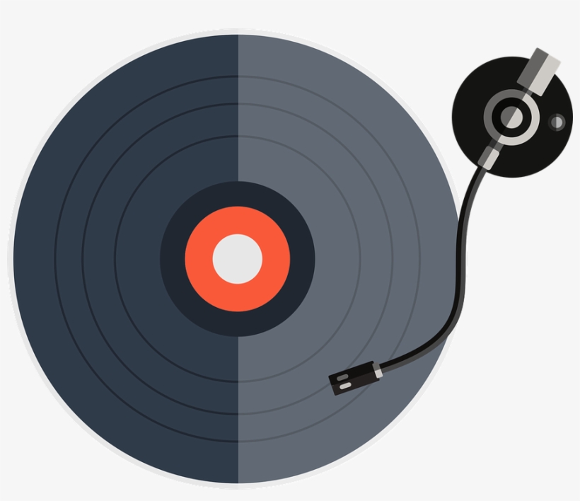 Vinyl Png Transparent - Piringan Dj Png, transparent png download