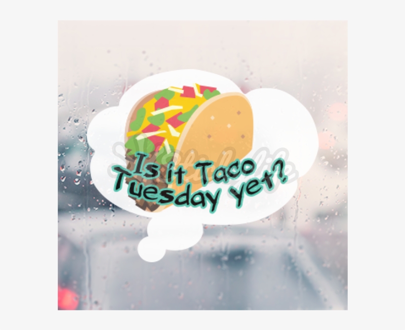 Thought Bubble Decal - Sugar Cake, transparent png download