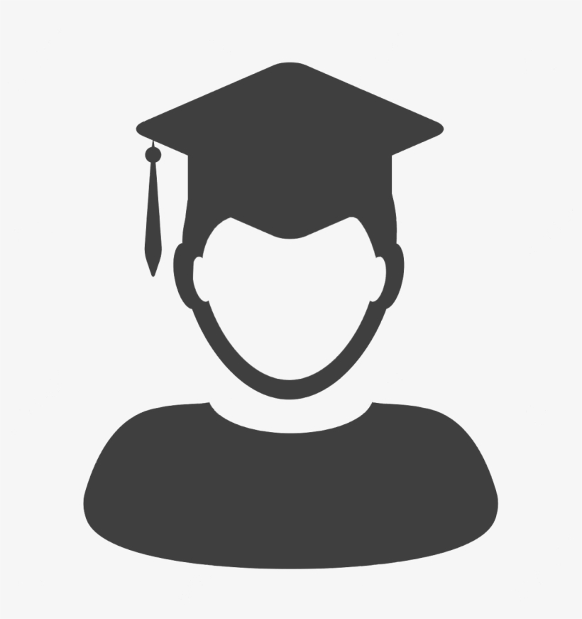 Graduation Icon Png Image - Icon Male Student, transparent png download