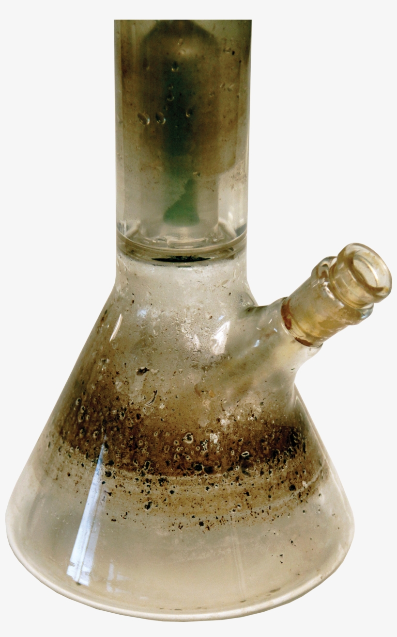 Glass Bong Before Kryptonite - Dirty Bong Water, transparent png download