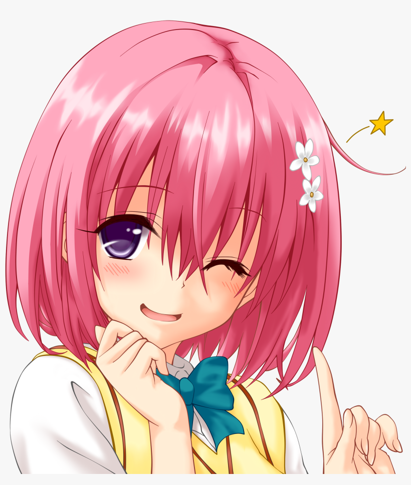 Anime To Love-ru Momo Velia Deviluke Anime Pink Hair - Love Ru Momo, transparent png download