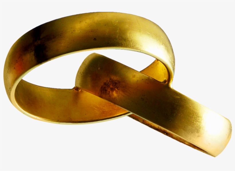 Wedding Rings Png Transparent Image - Diamond Transparent Wedding Rings, transparent png download