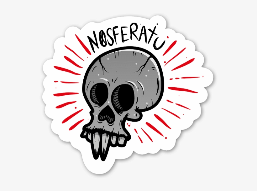 Baker2d Nosferatu Sticker - Sticker, transparent png download