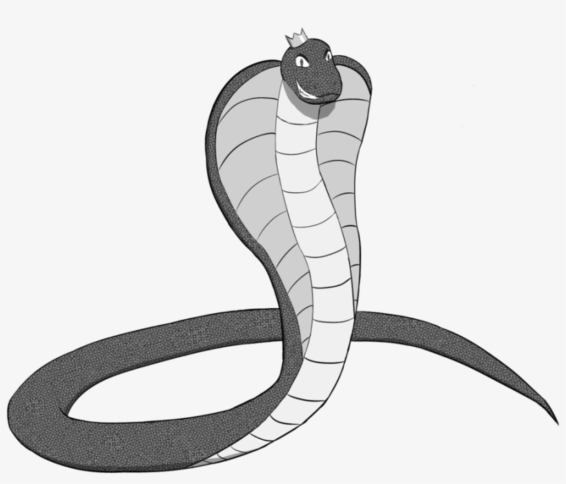 King Cobra Drawing At Getdrawings - Cobra Anime Png, transparent png download