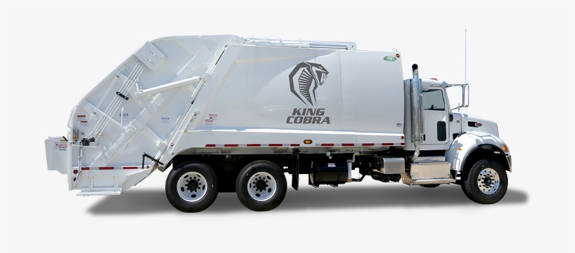 Right Side View Of A New Way King Cobra Rear Loader - Garbage Truck Side View, transparent png download
