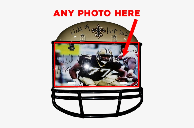 New Orleans Saints Custom Metal Photo - New Orleans Saints, transparent png download
