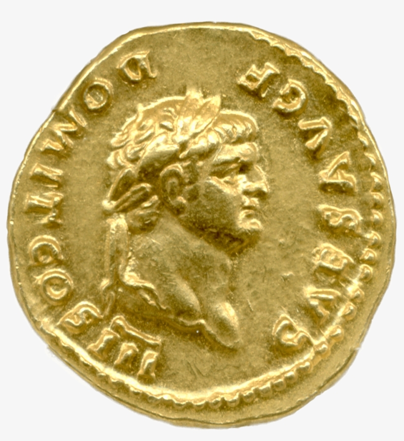Domition-1 - Roman Coins Found In India, transparent png download