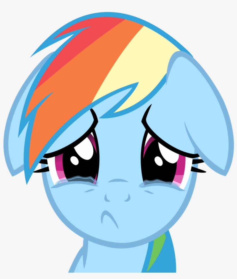 City Favourites By Joshua On Deviantart - Mlp Cry Rainbow Dash, transparent png download