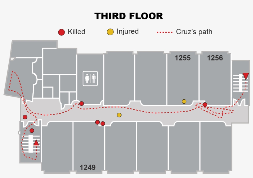 Some Of The Students, Locked Out Of Classrooms, Are - Building 1200 Stoneman Douglas, transparent png download