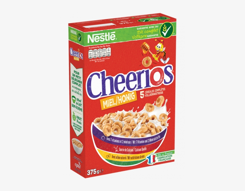 Nestle Honey Cheerios Delivered Worldwide, transparent png download