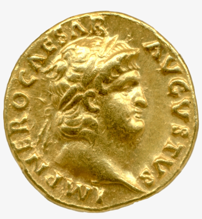 Nero-1 - Coin From Bible Times, transparent png download