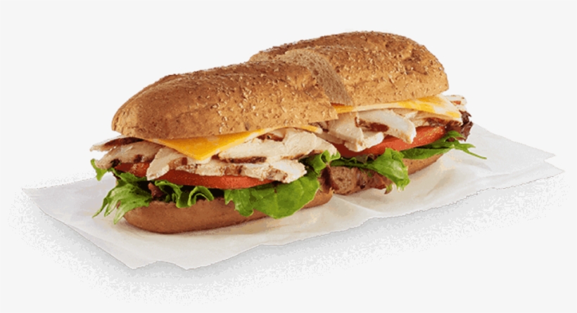 Chilled Grilled Chicken Sub Sandwich - Spicy Chilled Grilled Chicken Sub Sandwich, transparent png download