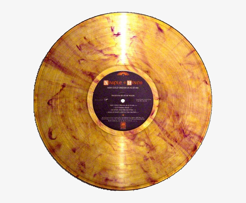 A M Records - Simple Minds New Gold Dream Vinyl, transparent png download
