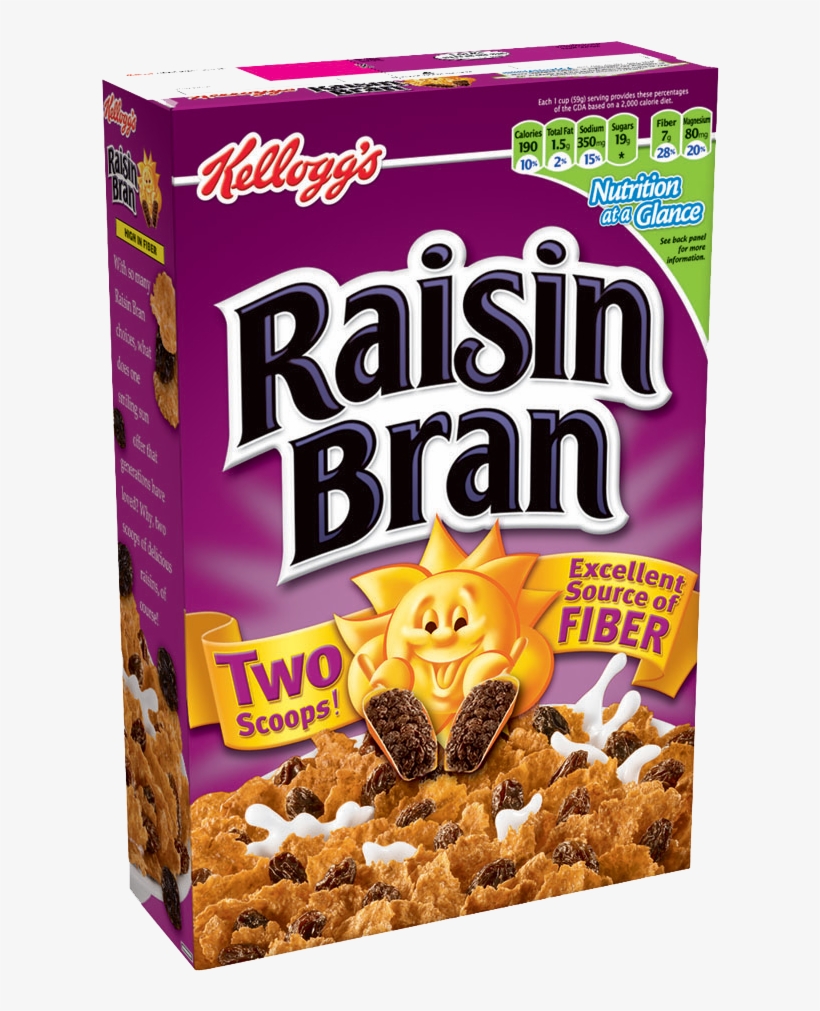 I've Decided To Eat Nothing But Cereal With Non-fat - Raisin Bran By Kellogg's, transparent png download