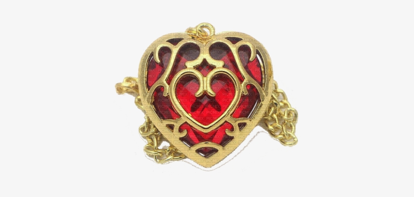 Heart Necklace Zelda - Princess Zelda, transparent png download
