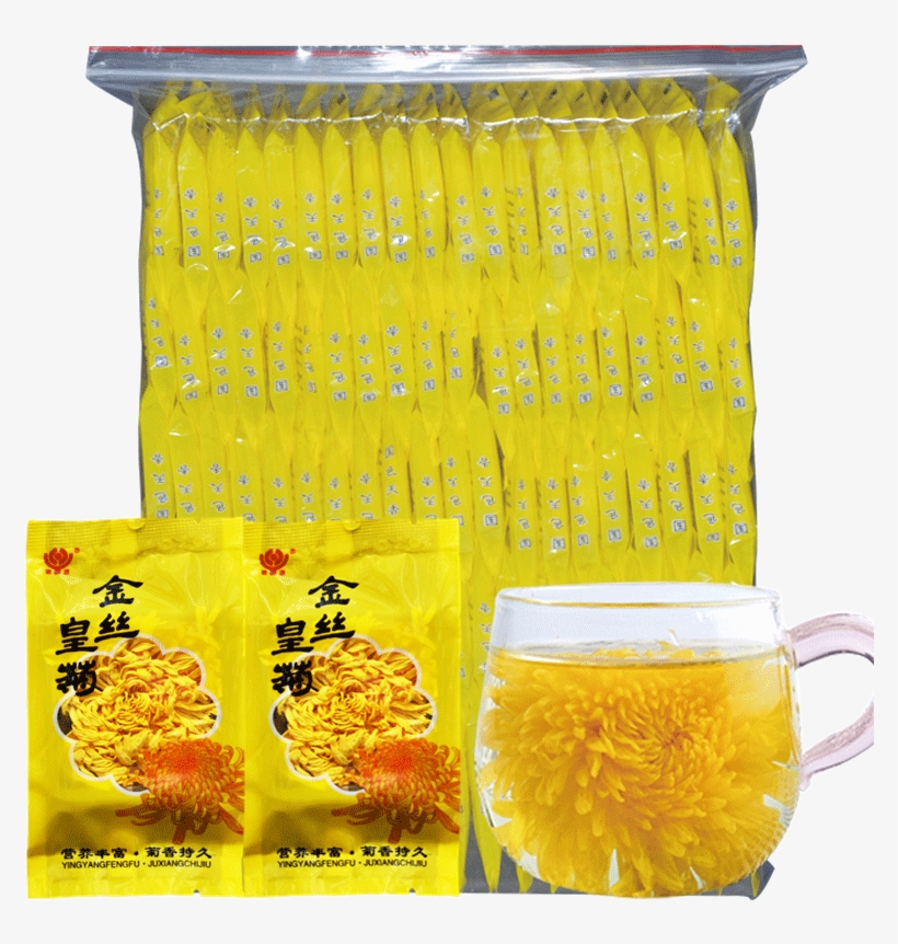 Huiyuan Chrysanthemum Tea Gold Silk Emperor Chrysanthemum - Chrysanthemum, transparent png download