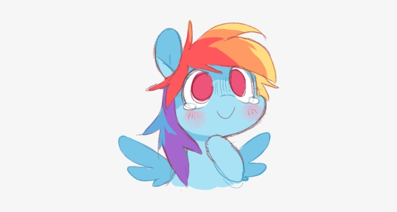 Xenon, Blushing, Bust, Crying, Cute, Dashabetes, Pegasus, - Drawing, transparent png download