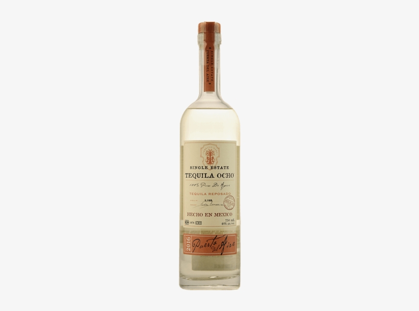 Ocho Reposado Tequila - Tequila Ocho Plata Jalisco - 750 Ml Bottle, transparent png download