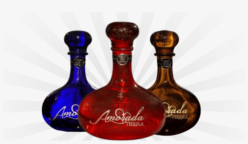 Starburst Amorada Tequila Bottles - Glass Bottle, transparent png download