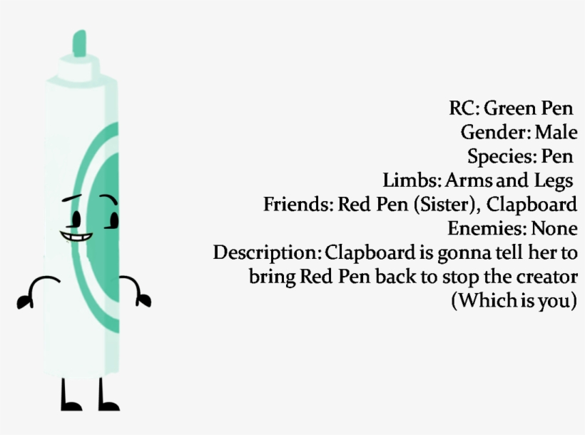 Green Pen - Plastic Bottle, transparent png download