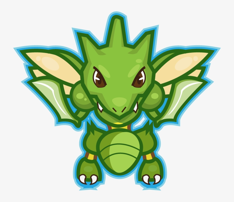 Scyther By Pinkophilic - Cartoon, transparent png download