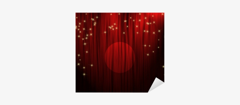 Red Theatre Curtains, transparent png download