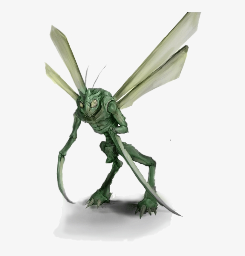 Once Found The Scyther Will Quickly Dismember It With - โปเก ม่อน น่า เกลียด, transparent png download