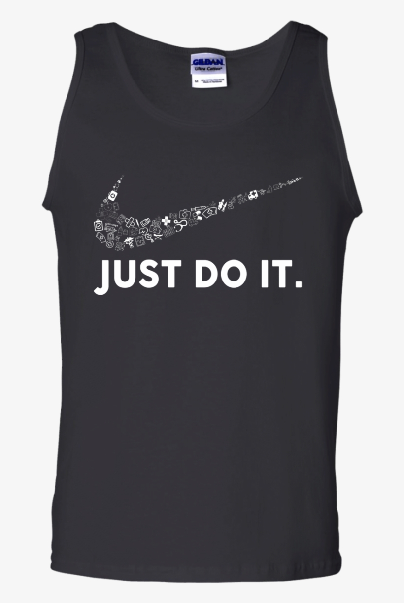Just Do It Nurse Version Tshirt Customcat - T-shirt, transparent png download