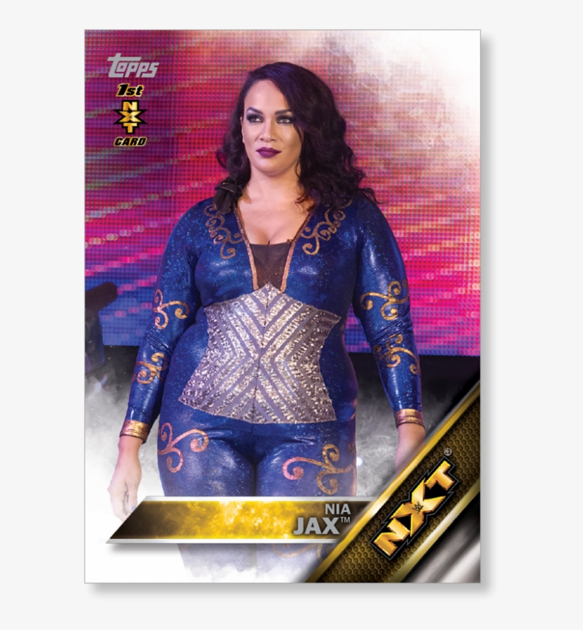 2016 Topps Wwe Nia Jax, transparent png download