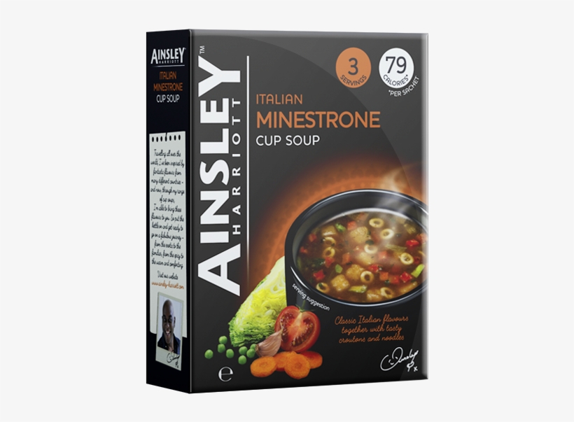 Product Gallery - Ainsley Harriot Italian Minestrone Cup Soup, transparent png download