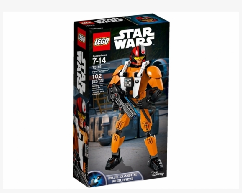 Lego Star Wars 75115 Poe Dameron, transparent png download