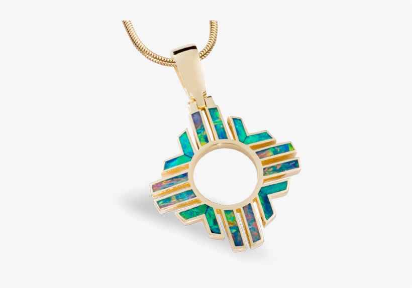 Opal Large Zia Pendant - Jewellery, transparent png download