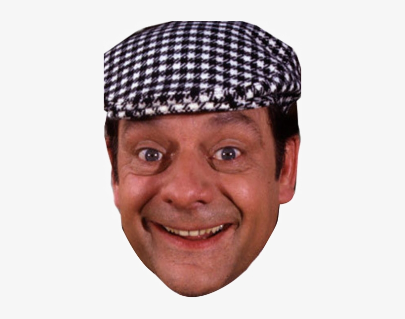 Dell Trotter 2014 2 Tv Star Celebrity Face Mask Fancy - Only Fools And Horses Face, transparent png download