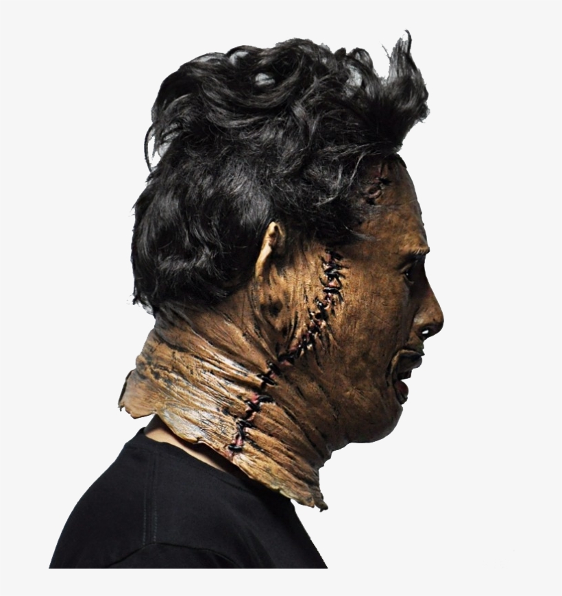 Leatherface Mask The Texas Chainsaw Massacre - Texas Chainsaw Massacre Leatherface Masks Scary Movie, transparent png download