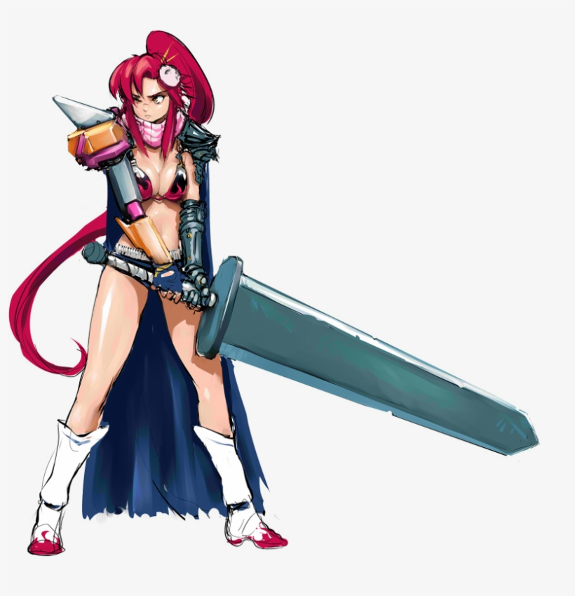 Guts Casca Yoko Littner Weapon Cold Weapon Anime Fictional - Berserk Gurren Lagann Art Style, transparent png download