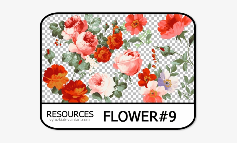 Packing, Deviantart, Flowers, Artist, Favorites List, - Flowers Wall Tapestry - Small: 51" X 60", transparent png download
