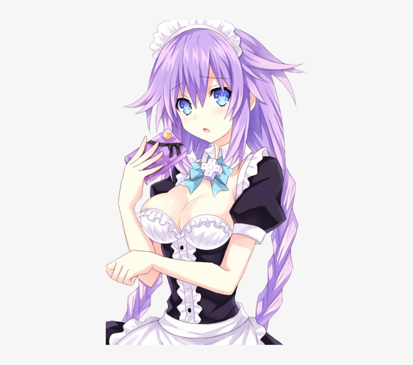On Scale 9 To How Bad My Render Is - Hyperdimension Neptunia Noire Maid, transparent png download