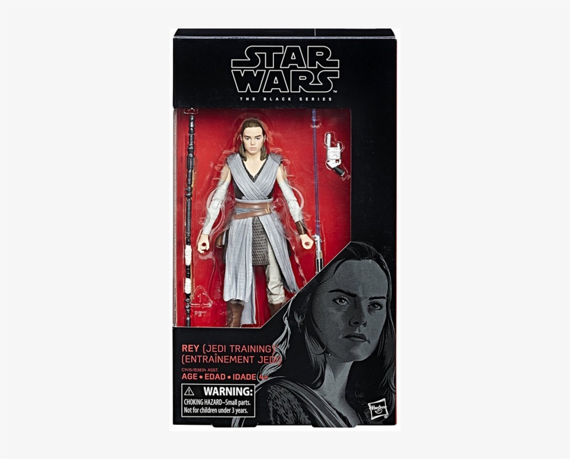 Star Wars The Last Jedi - Last Jedi Rey Black Series, transparent png download