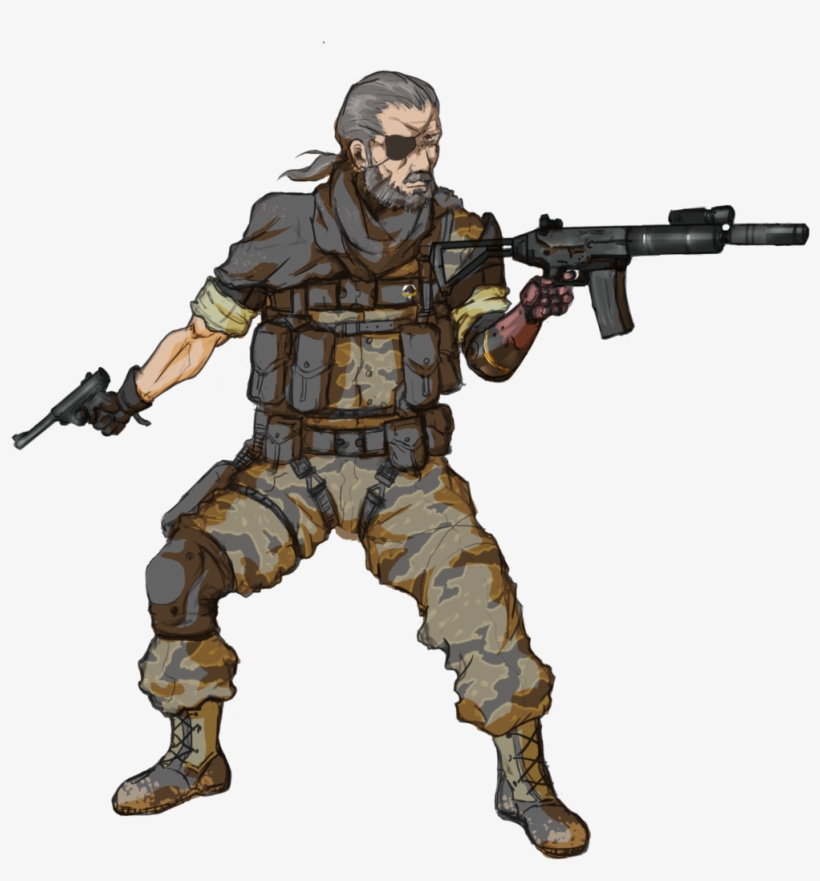 Dimond Drawing Big Diamond - Metal Gear Solid 3 Boss Gun, transparent png download