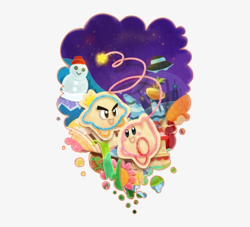 Rygars-butt - Kirby's Epic Yarn Fanart, transparent png download