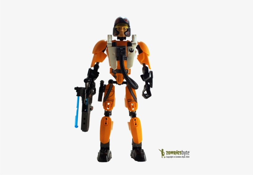 Star Wars Poe Dameron Action Figure - Action Figure, transparent png download